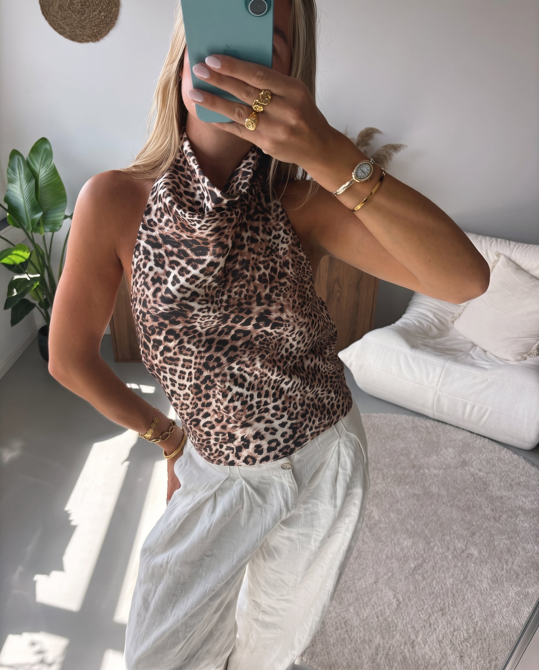 Liv Leopard Top