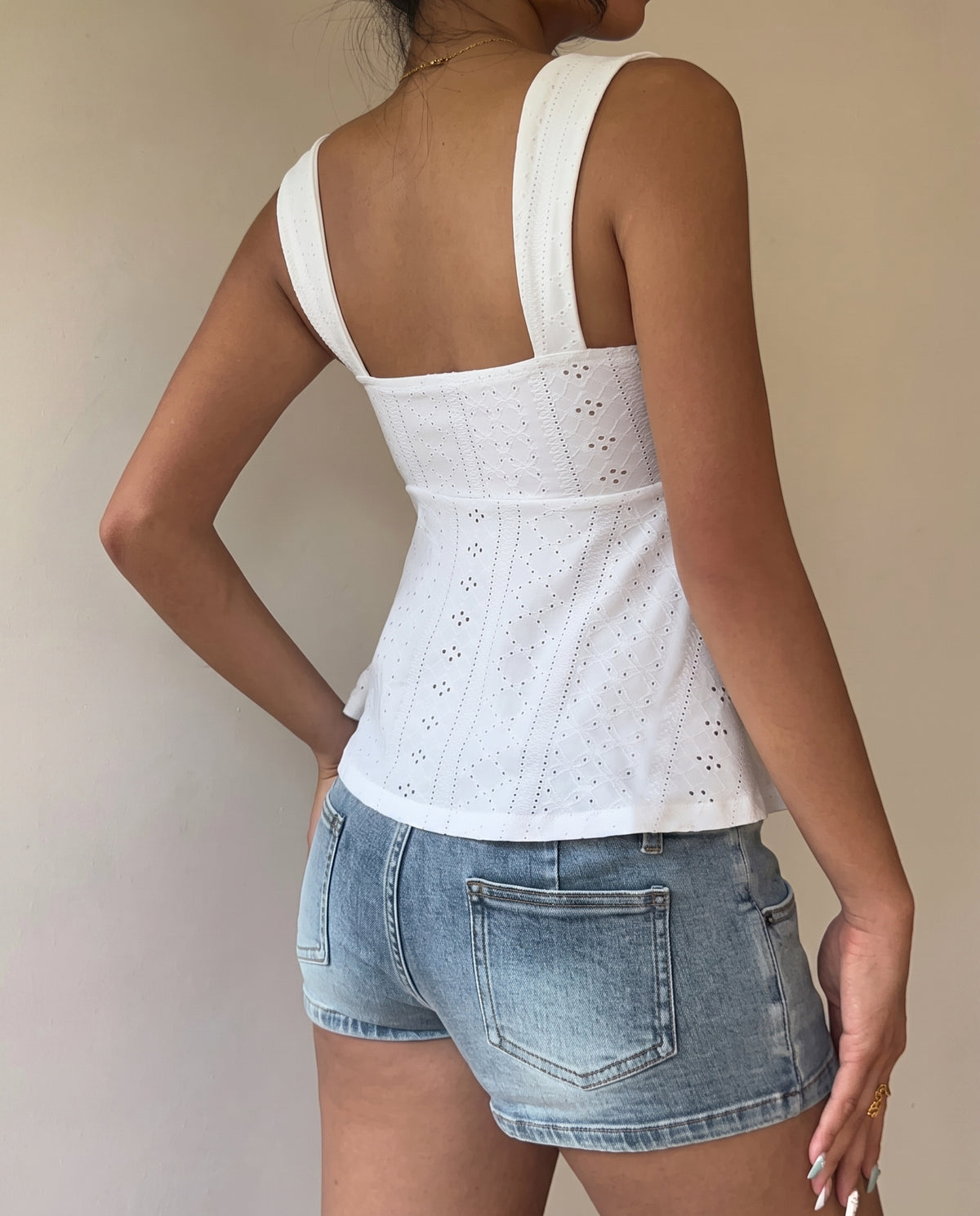Isla Broderie Top